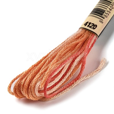 10 Skeins 6-Ply Polyester Embroidery Floss OCOR-K006-A03-1