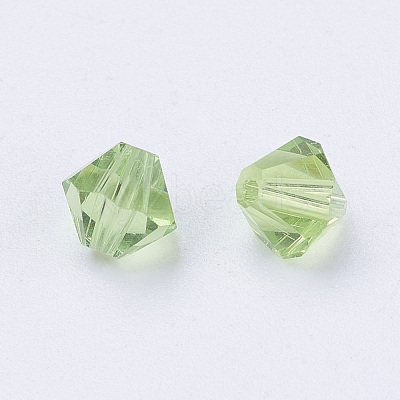 Imitation Austrian Crystal Beads SWAR-F022-6x6mm-214-1
