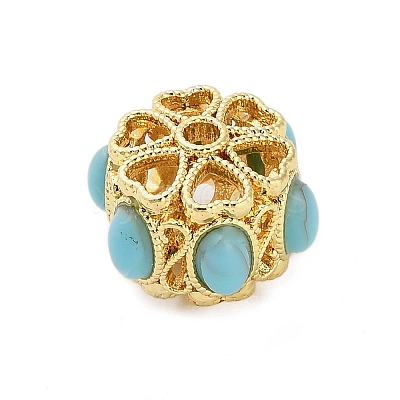 Dyed Synthetic Turquoise Beads KK-B158-04G-01-1