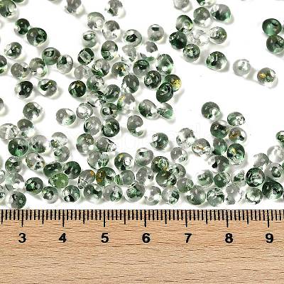 6/0 Spray Paint Fringe Glass Seed Beads SEED-H003-11I-1