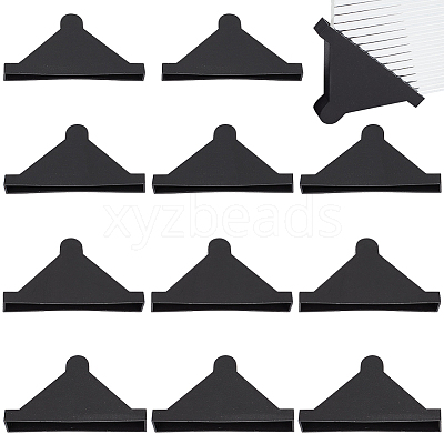 48Pcs 4 Styles Triangle Plastic Furniture Corner Guards AJEW-BC0007-83A-1