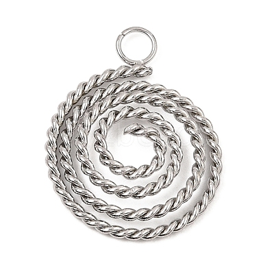 304 Stainless Steel Pendants SA-CBADAF9-01G-1