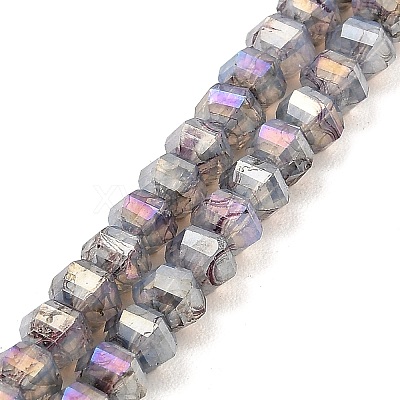 Imitation Jade Glass Beads Strands GLAA-P058-03A-05-1