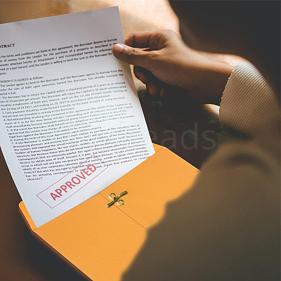 50Pcs Kraft Paper Clasp Envelopes for Storing AJEW-CP0009-98A-1