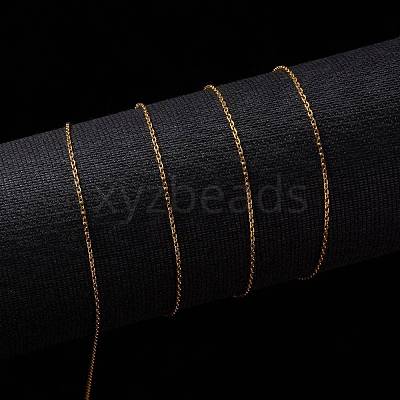 3.28 Feet Ion Plating(IP) 304 Stainless Steel Cable Chains X-CHS-H009-02G-1