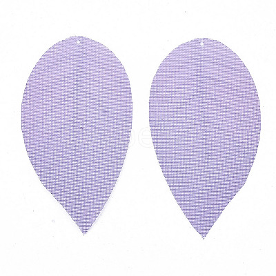 Polyester Organza Fabric Big Pendants FIND-S322-001A-05-1