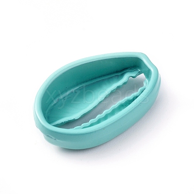 Baking Paint Alloy Beads PALLOY-CJC0001-18F-1