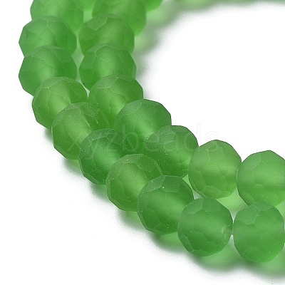 Transparent Glass Beads Strands X-EGLA-A034-T6mm-MD11-1