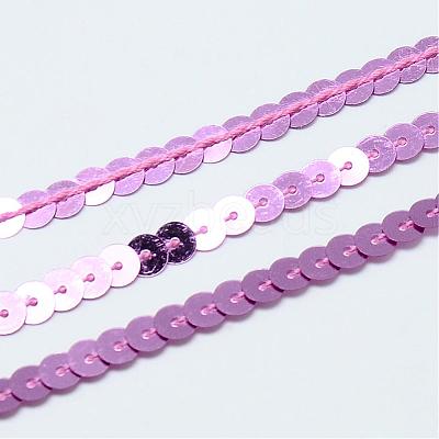 Plastic Paillette Beads PVC-Q085-6mm-9-1