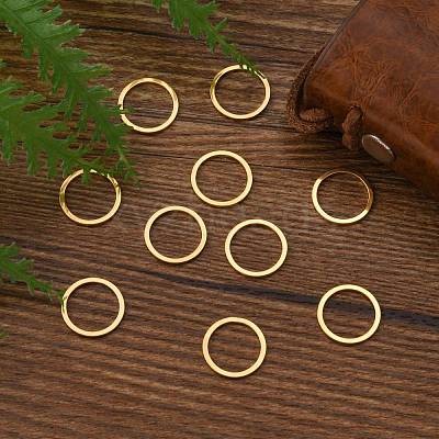 Ion Plating(IP) 304 Stainless Steel Linking Ring STAS-S079-14B-1