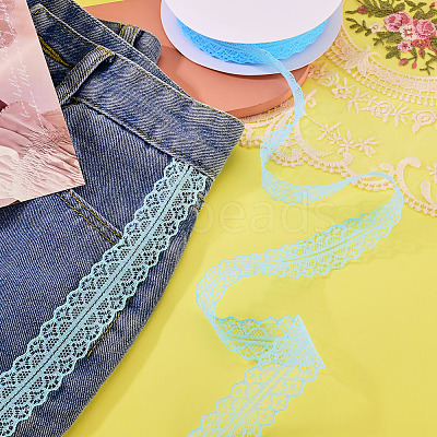 Polyester Lace Ribbon OCOR-TAC0025-008C-1