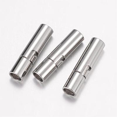 Tarnish Resistant 304 Stainless Steel Bayonet Clasps STAS-G071-57P-1