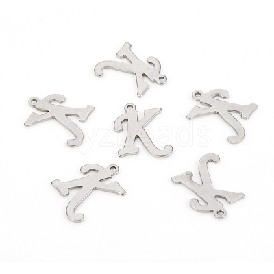 Non-Tarnish 201 Stainless Steel Pendants STAS-L244-04K-P-1