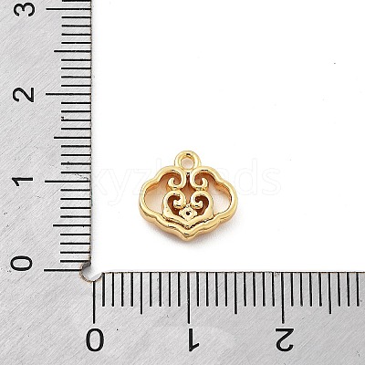 Brass Micro Pave Cubic Zirconia Pendants LS-KK-H511-01G-02-1