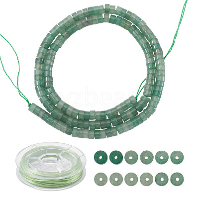 1 Strand Natural Green Aventurine Beads Strands G-TA0002-96-1