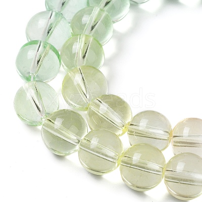 Baking Paint Transparent Glass Beads X1-DGLA-M001-10mm-01-1