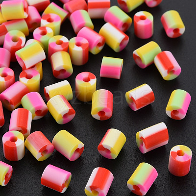 Handmade Polymer Clay Beads CLAY-N011-50A-01-1