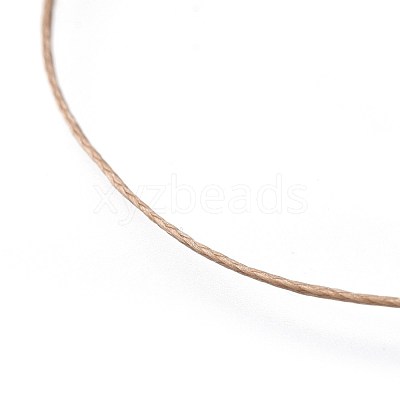 Adjustable Flat Waxed Polyester Cords Bracelet Making AJEW-JB00508-03-1