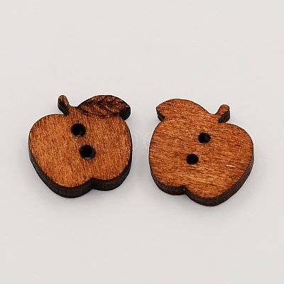 2-Hole Wooden Buttons BUTT-N003-23-1