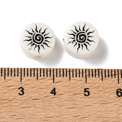 Printed Handmade Porcelain Beads PR-CBA3F2D-05C-1