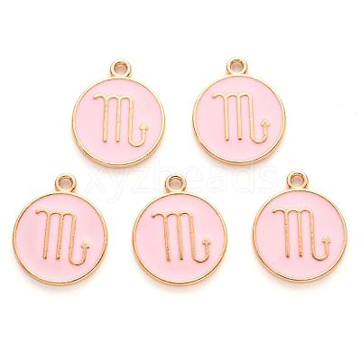 Alloy Enamel Pendants X-ENAM-S124-01A-09L-1
