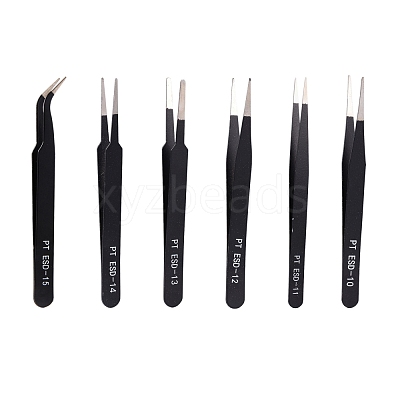 Iron Beading Tweezers Sets TOOL-G010-01-1