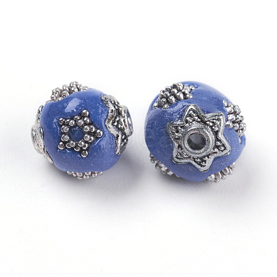 Handmade Indonesia Beads IPDL-P003-20B-1