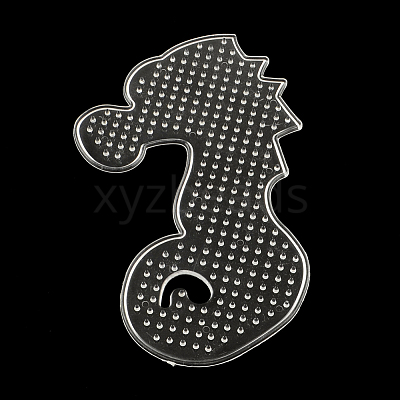 Sea Horse ABC Plastic Pegboards used for 5x5mm DIY Fuse Beads X-DIY-Q009-31-1
