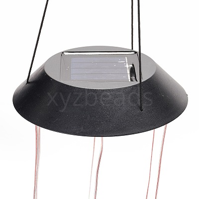 LED Solar Powered Angel Wind Chime HJEW-I009-03-1
