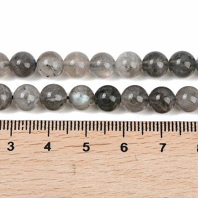 Natural Labradorite Beads Strands G-Z133-A01-7mm-02-1