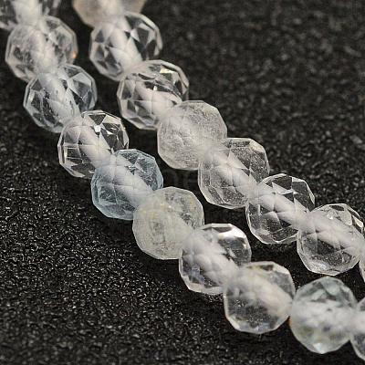 Natural White Topaz Beads Strands G-F509-19-2mm-1