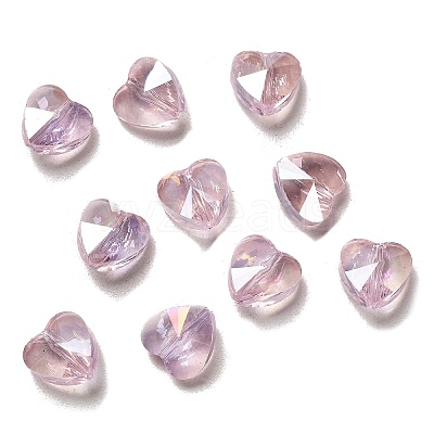 Electroplate Glass Beads X-EGLA-Q091-10mm-A16-1