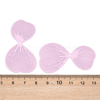 Spray Painted Iron Pendants IFIN-Z004-01E-1