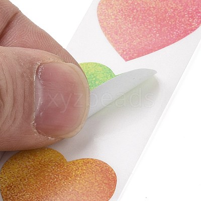 Valentine's Day Heart Paper Stickers DIY-I107-02B-1
