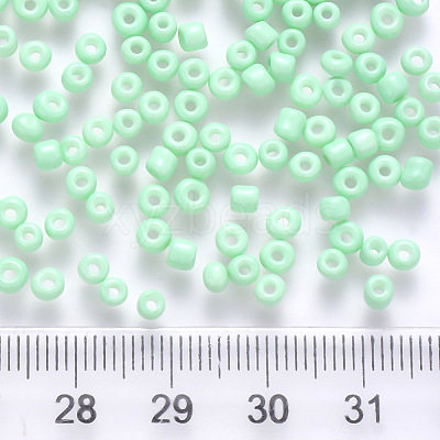 12/0 Baking Paint Glass Round Seed Beads SEED-S036-01A-02-1