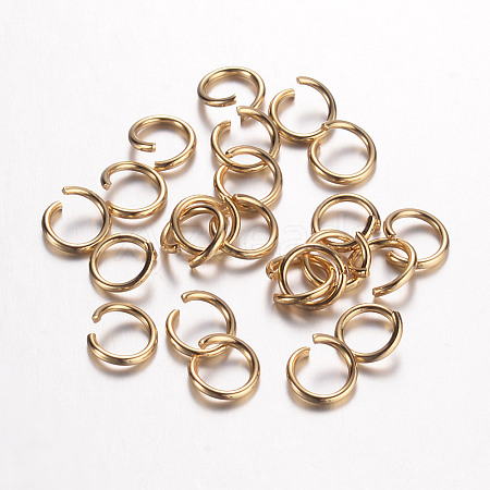 304 Stainless Steel Jump Rings X-STAS-D438-26-1