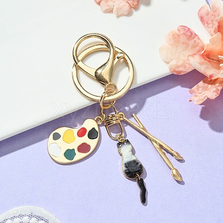 Alloy Enamel Keychain X1-KEYC-YW00026-01-1