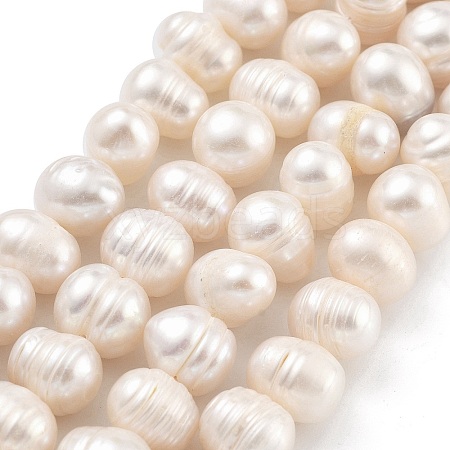 Natural Cultured Freshwater Pearl Beads Strands PEAR-C003-15C-1