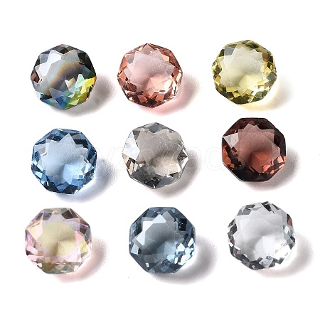 Transparent Glass Rhinestone Cabochons RGLA-B003-05A-1