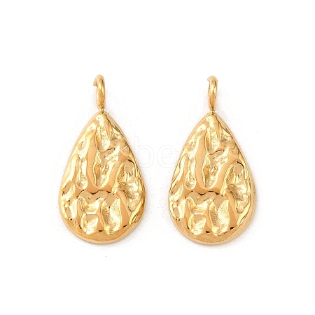 304 Stainless Steel Pendants STAS-D390-45G-1