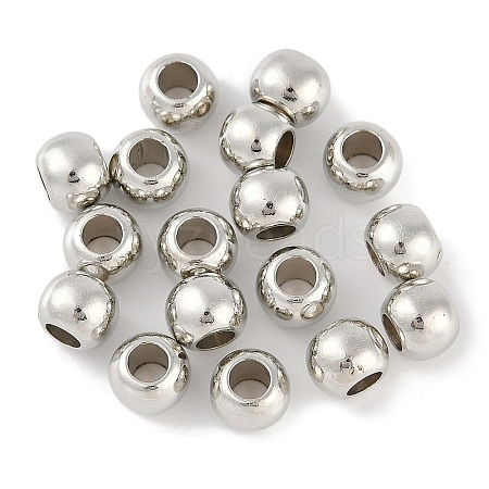 CCB Plastic Round Beads X-ALUM-U001-07B-06-1