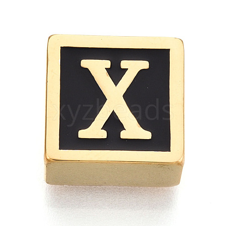 304 Stainless Steel Black Enamel Square Spacer Bars STAS-T073-58X-G-1