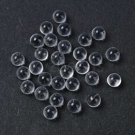 Transparent Glass Beads GLAA-U007-01A-1