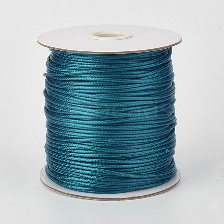 Eco-Friendly Korean Waxed Polyester Cord YC-P002-1mm-1110-1