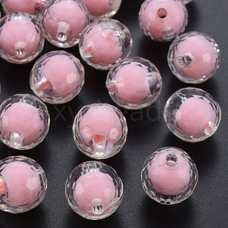 Transparent Acrylic Beads TACR-S152-14A-A01-1