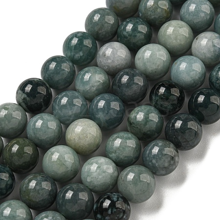 Natural Myanmar Jadeite Beads Strands G-B099-C06-04-1