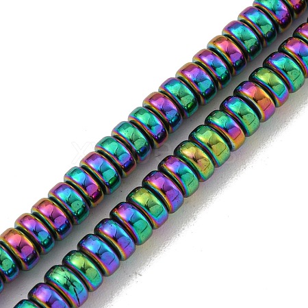 Electroplated Synthetic Non-magnetic Hematite Beads Strands G-K361-A06-02-1