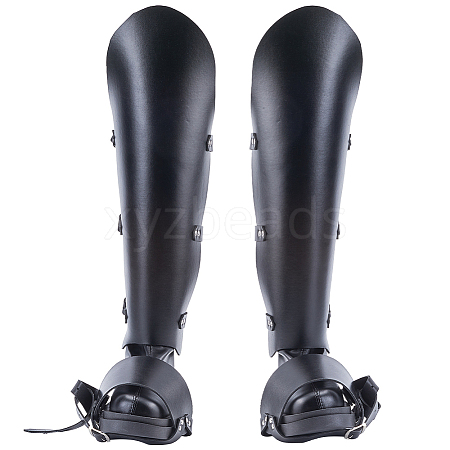 Imitation Leather Boot Cover AJEW-WH20003-14B-1