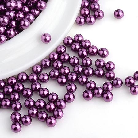 Imitation Pearl Acrylic Beads OACR-S011-2mm-Z47-1