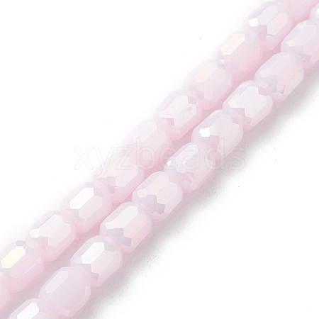 Imitation Jade Glass Beads Strands EGLA-K015-06-1